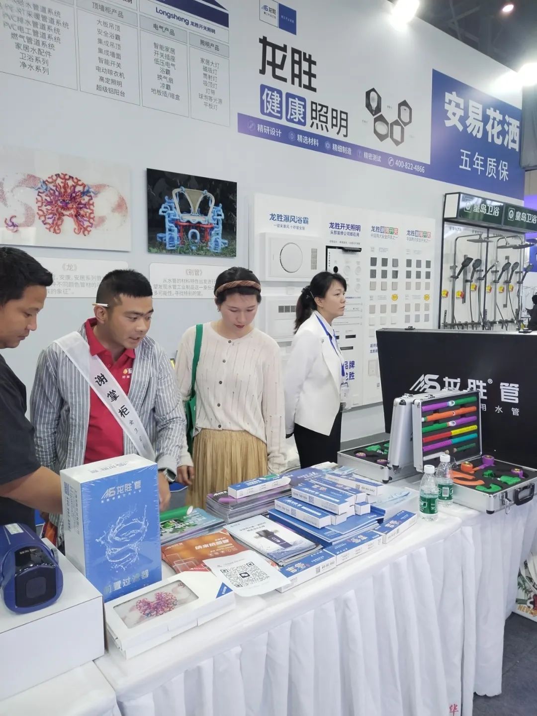 龍勝管2025成都建博會：用科技重塑健康，以藝術定義未來